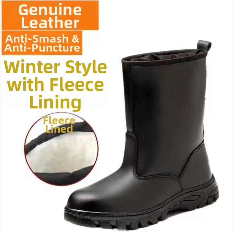 Pracovné ochranné topánky z Ultrafiber kože + plátna, stredne vysoké, ochrana proti nárazu a prepichnutiu (Materiál: Ultrafiber Leather + Canvas; Horná časť: Mid-Top; Typ: Anti-Smash Anti-Puncture)