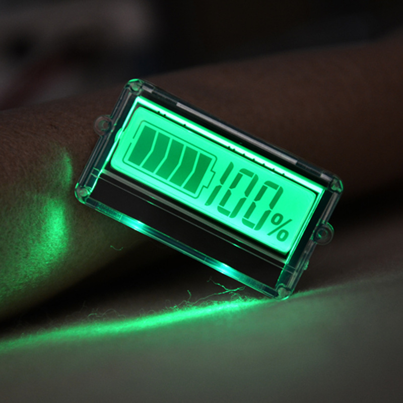 BAIWAY дисплей за мощността на батерията за литиеви и оловно-киселинни батерии, диапазон на изходното напрежение 8–63 V, работа от -10 до 50°C