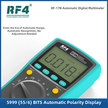 RF4 RF-17N Digitálny inteligentný tester napätia a multimeter pre dosky plošných spojov, telekomunikačná údržba