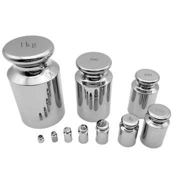 M1-es osztályú kalibráló súly elektronikus mérlegekhez, 50/100/200/500 g súlyok, egyedi standard súly