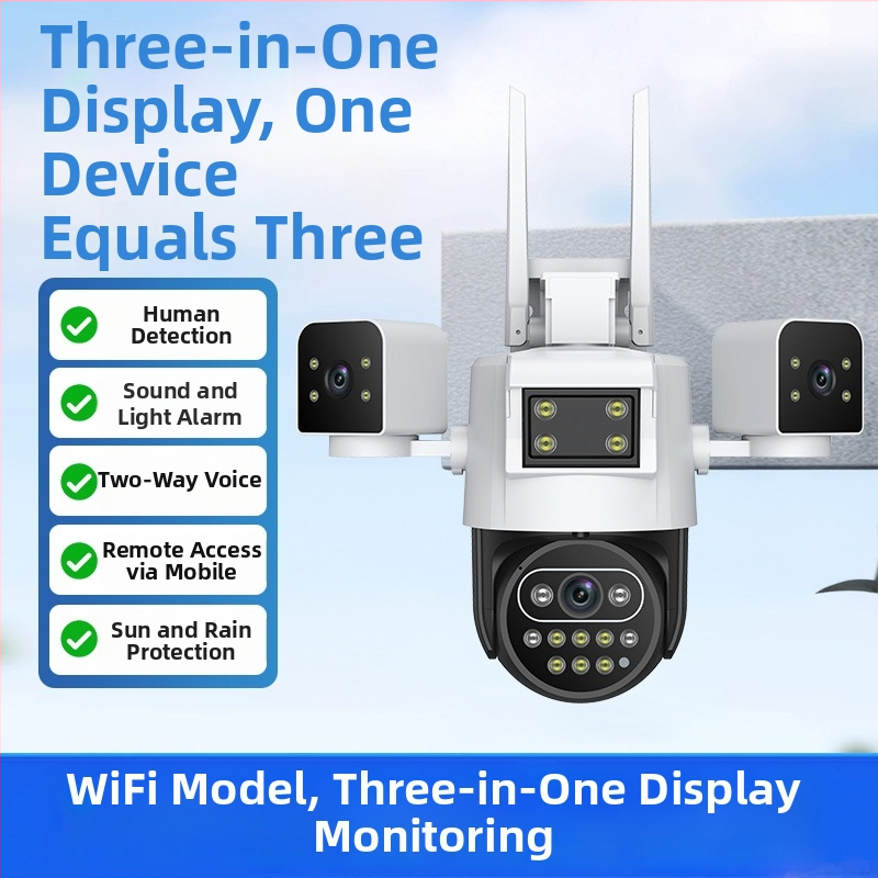 Vonkajšia IP kamera s diaľkovým monitorovaním cez telefón, nočné videnie 0,01 lux, -30°C až 65°C, napájanie 12V, vonkajšie použitie