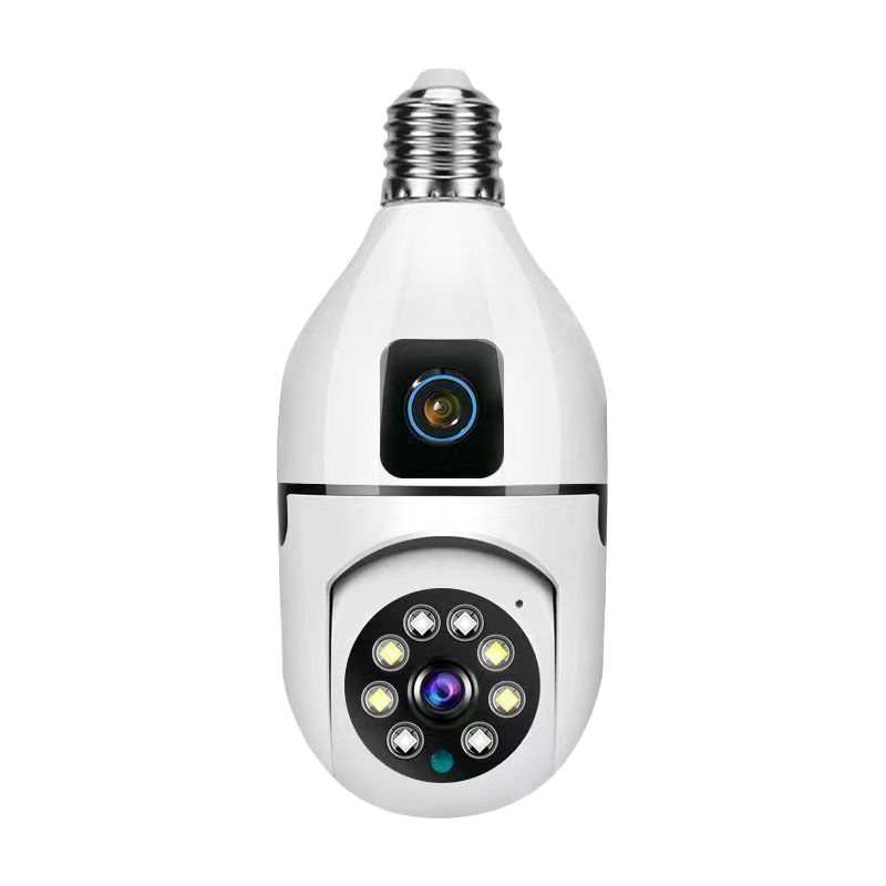 Unutarnja WiFi kamera za žarulju E27 - 1080P, 4mm objektiv, noćni vid, IR 20m, 5V