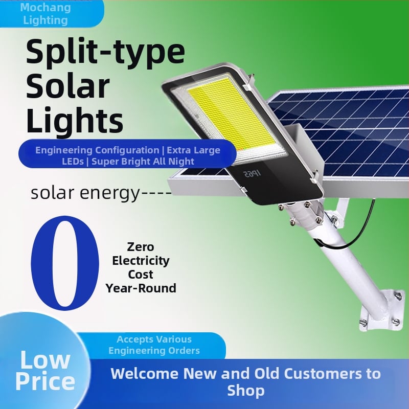 Prenosno solarno ulično svjetlo – IP67, LED izvor, 100 W, trajanje osvjetljenja 6–12 sati, daljinsko upravljanje