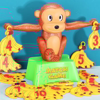 Suur ahvi tasakaaluõpe matemaatikas: liitmine ja lahutamine, interaktiivne laua mäng lastele vanuses 3–6 aastat, plastik