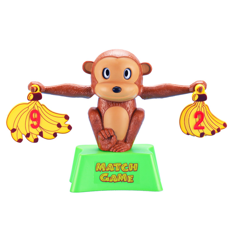 Suur ahvi tasakaaluõpe matemaatikas: liitmine ja lahutamine, interaktiivne laua mäng lastele vanuses 3–6 aastat, plastik