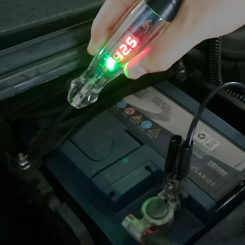 LED digitalni tester napona za automobil s dijagnostikom kvarova (3-60)