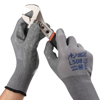 Mănuși de lucru din latex, antiderapante, rezistente la temperaturi scăzute