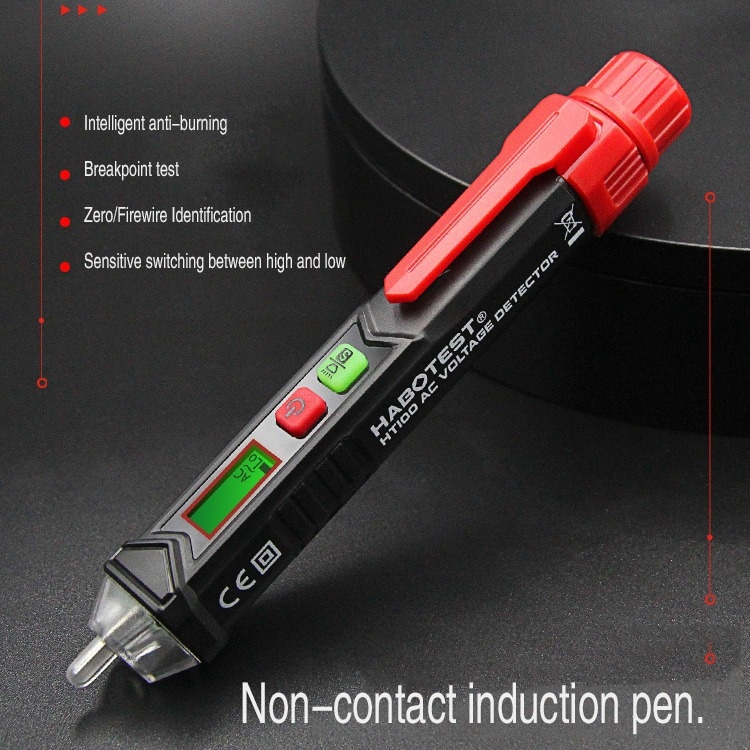 Electrometru digital cu inducție, multifuncțional pentru electricieni — Verificare întreruperi, Precizie înaltă, avertizare sonoră și vizuală