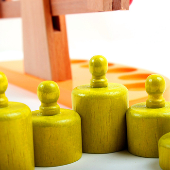 Ξύλινο ισορροπιακό Montessori παιχνίδι για παιδιά 4–6 ετών — ανάπτυξη συντονισμού ματιού-χείρα και νοητικών ικανοτήτων