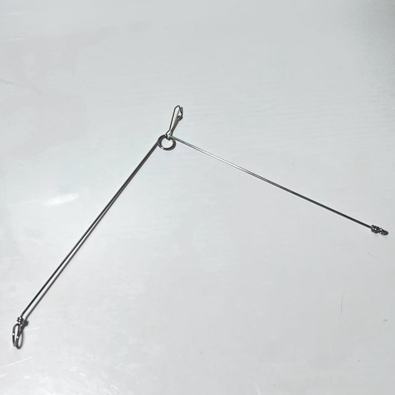Stand de echilibru triunghiular, în formă de Y, din oțel, Marcă Other, pentru pescuit la mal