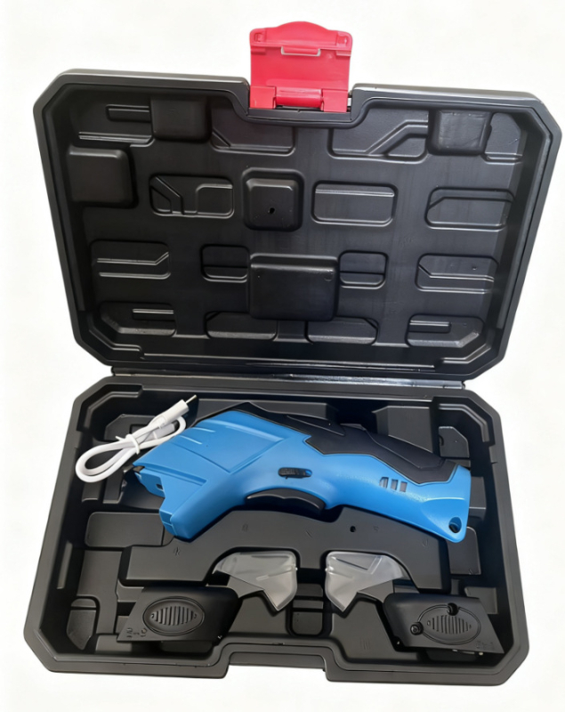 Ηλεκτρικές ψαλίδες υφασμάτων - Rat, για ρούχα, εύρος τάσης 110–220V, χωρίς μηχανισμό κρούσης.