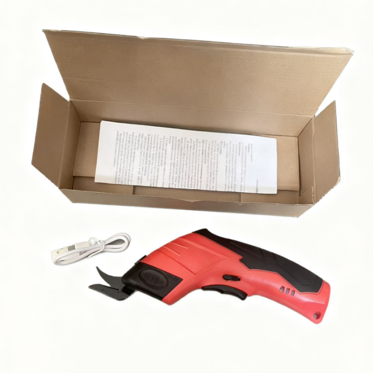 Ηλεκτρικές ψαλίδες υφασμάτων - Rat, για ρούχα, εύρος τάσης 110–220V, χωρίς μηχανισμό κρούσης.