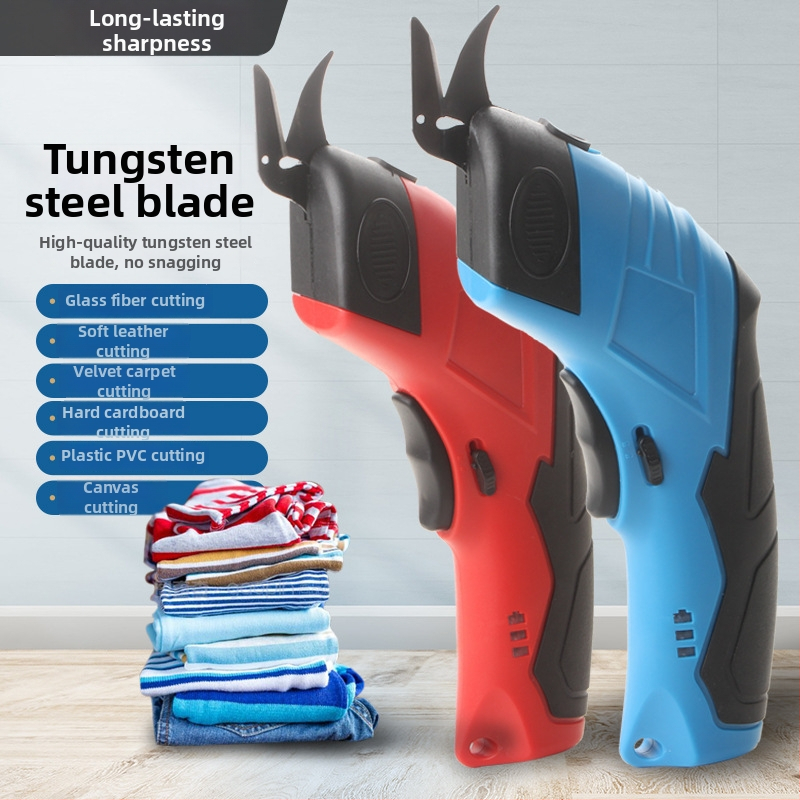 Elektrické nožnice na látky - Rat, na oblečenie, rozsah napätia 110–220V, bez kladivovej činnosti.