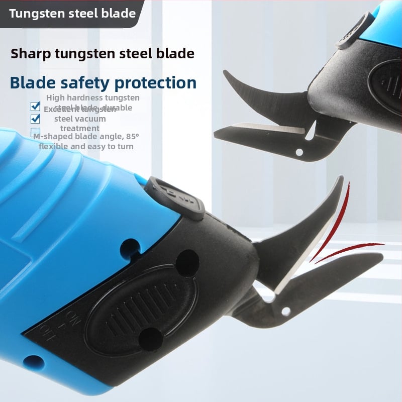 Elektrické nožnice na látky - Rat, na oblečenie, rozsah napätia 110–220V, bez kladivovej činnosti.