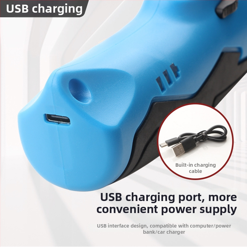 Elektrické nožnice na látky - Rat, na oblečenie, rozsah napätia 110–220V, bez kladivovej činnosti.