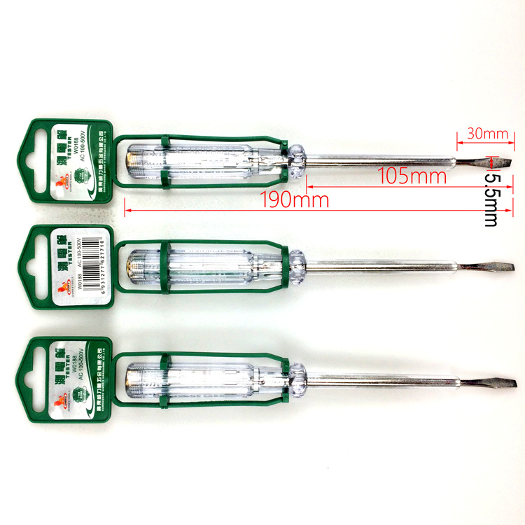 Power Lion pen de test electric pentru măsurare directă 12-250V și detectare indirectă a circuitelor AC/DC