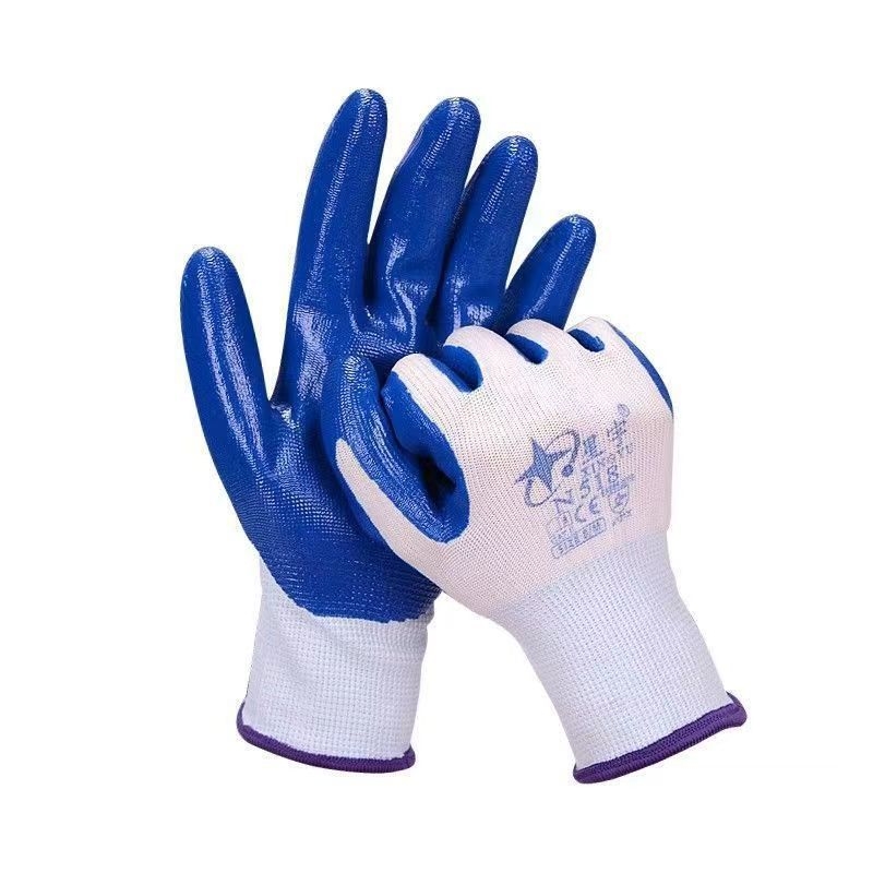Защитни ръкавици с противохлъзгащи и износоустойчиви характеристики (Марка: Xingyu; Тегло: 1; Употреба: Химикали)