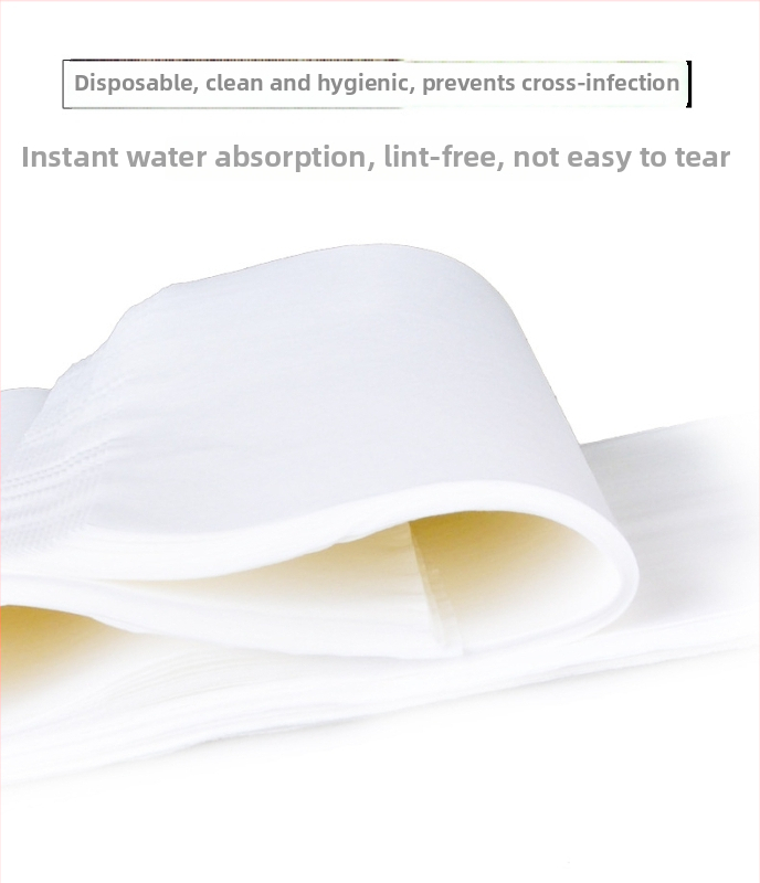 Jednorazová uterka na nohy, netkaná tkanina, 40 g, široká a hrubšia sieťovaná štruktúra, Straw Xiang