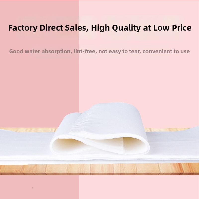 Jednorazová uterka na nohy, netkaná tkanina, 40 g, široká a hrubšia sieťovaná štruktúra, Straw Xiang