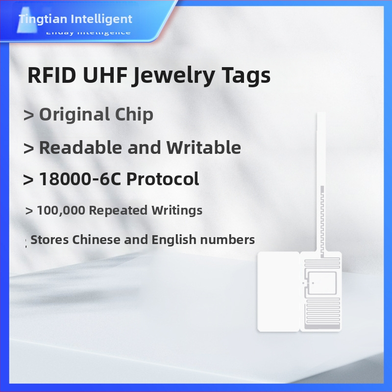 RFID tag pre šperky M730, UHF, dosah čítania 700, kapacita 128, cykly vymazania/zápisu 100000