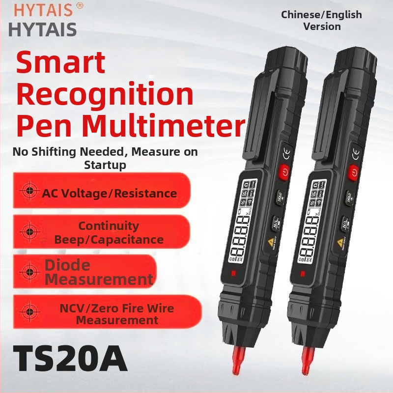 HYTAIS TS20A Pero-multimeter pre profesionálne použitie s vysokou presnosťou merania kapacity
