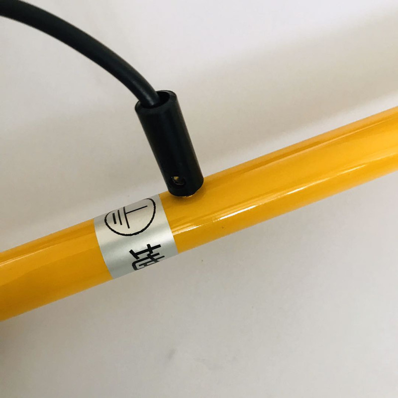 DC високо напрежение електроскоп за метрото – DC-1500V тестова писалка със звуков и светлинен индикатор, електрически тестов пръчка, 6V захранване