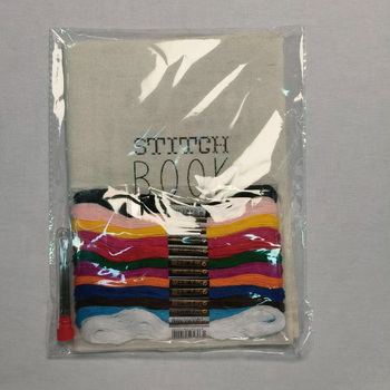 Hímzőkönyv (len; Dream spinning cross stitch; modern minimál stílus; hálószoba)