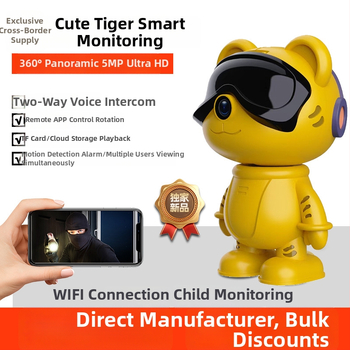Domaća 360° panoramska sigurnosna kamera, 1080P, noćno snimanje, 3.6 mm objektiv, detekcija pokreta, IR do 10 m