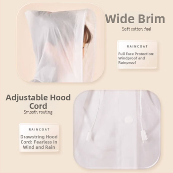 Παιδικό EVA αδιάβροχο poncho, παχύ ύφασμα, PU αδιάβροχο στρώμα, για πεζοπορία σε εξωτερικούς χώρους