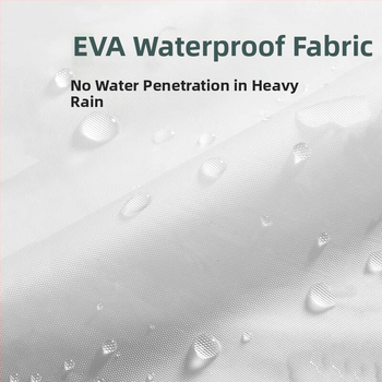 Παιδικό EVA αδιάβροχο poncho, παχύ ύφασμα, PU αδιάβροχο στρώμα, για πεζοπορία σε εξωτερικούς χώρους