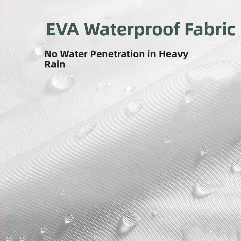 Detský EVA dážďový pončó, hrubá látka, PU lepiaca vrstva, na turistiku v prírode