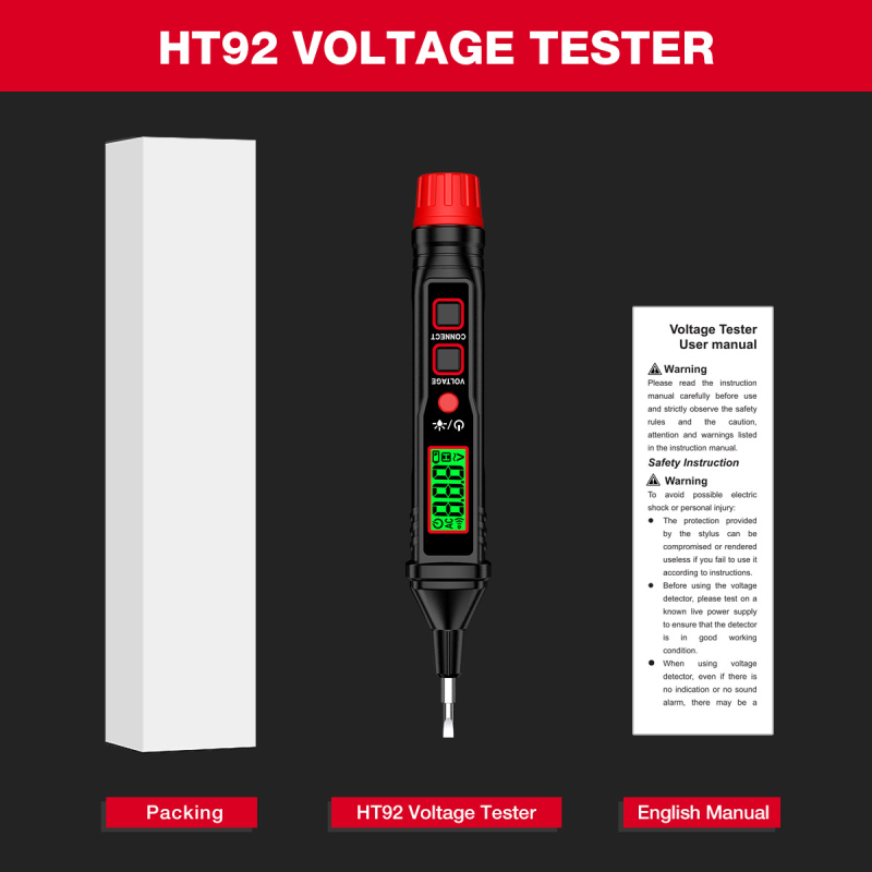 HT92 Huabo višenamjenski tester napona s digitalnim zaslonom
