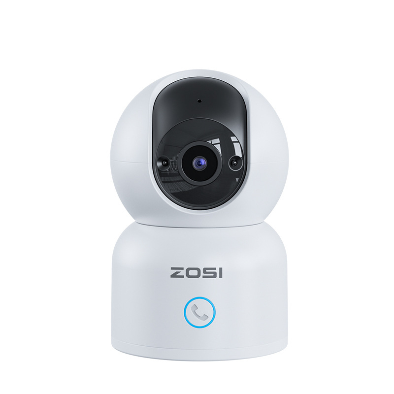 Cameră wireless Wi‑Fi pentru interior cu recunoaștere facială AI, obiectiv 4 mm, vedere IR nocturnă de până la 10 m, utilizare în interior, alimentare 5V