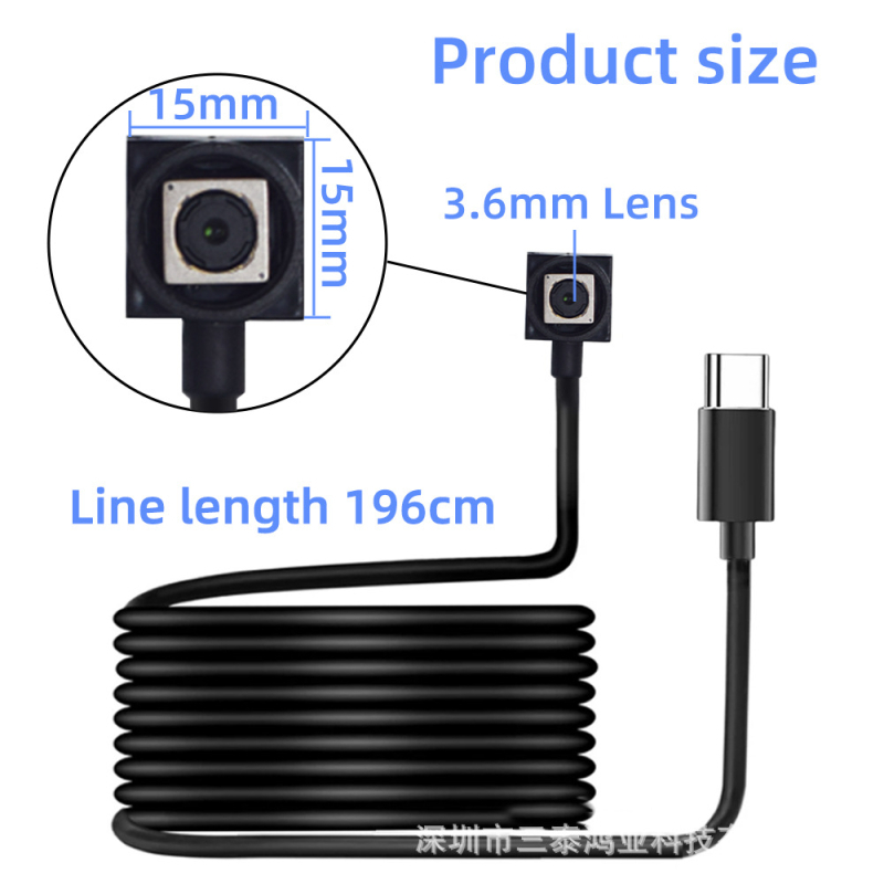 Bezdrôtová domáca kamera na monitorovanie - 8MP/4K, AF, 4 mm objektív, vnútorné použitie, 5V napájanie