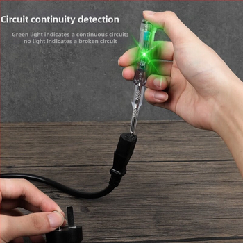 Deli električni tester za električare, višenamjenski inteligentni detektor s jasnim LED indikatorom, DL8004