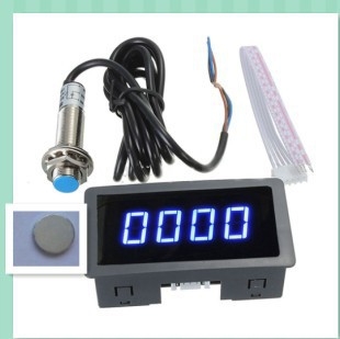 Cf5135C-Z Industrijski plavi LED panel za mjerenje brzine motora s Hallovim prekidačem, automobilski tachometar