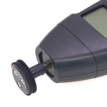 Επαφικός ταχομετρητής DT-2235B – ακρίβεια 2,5–99 999 rpm; δειγματοληψία 0,8 s; απόσταση μέτρησης 50–500 mm; τροφοδοσία 9 V; 20 αποθηκεύσεις δεδομένων