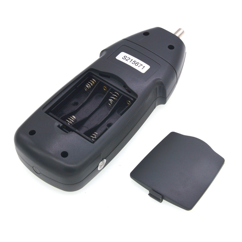 Επαφικός ταχομετρητής DT-2235B – ακρίβεια 2,5–99 999 rpm; δειγματοληψία 0,8 s; απόσταση μέτρησης 50–500 mm; τροφοδοσία 9 V; 20 αποθηκεύσεις δεδομένων