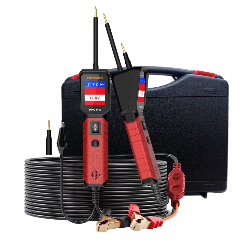 Автомобилен инструмент за диагностика на повреди с тестер за напрежение (DC/AC), тест за съпротивление и диоди, 12–24 V, 0–50 °C, за автомобили и камиони