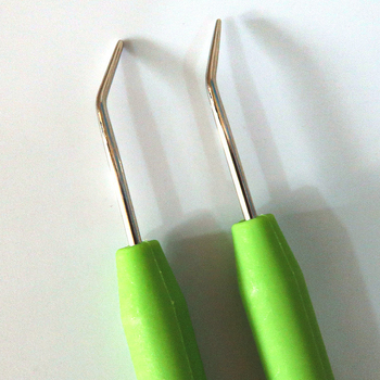 Dyx horgolótűkészlet műanyag fogantyúval és nagy szemű tűkkel