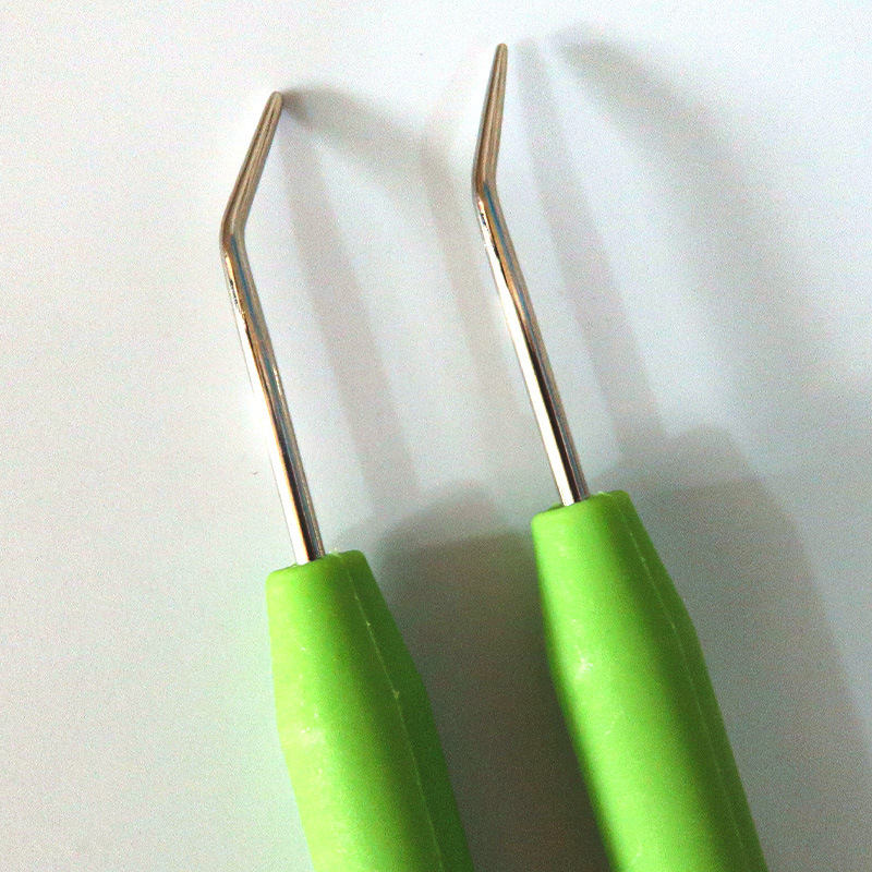 Dyx horgolótűkészlet műanyag fogantyúval és nagy szemű tűkkel