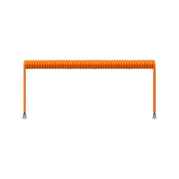 Ke Baolong cablu de alimentare retractabil cu arc și înveliș PU, cablu de date multicore, personalizabil