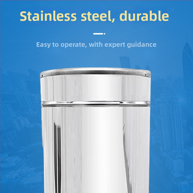 Kišomjer s košem basculiranjem, nehrđajući čelik, model Stainless steel rain barrel, marka Grain of wheat, raspon 400, kapacitet 400