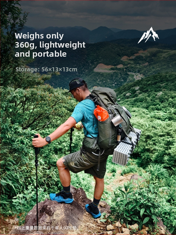 Himalayas Ixpe kamping podloga s aluminijskom folijom, otporna na vlagu, protuklizna, težina 360 g ili 780 g, za 2–4 osobe