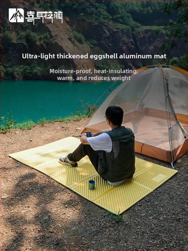 Himalayas Ixpe kamping podloga s aluminijskom folijom, otporna na vlagu, protuklizna, težina 360 g ili 780 g, za 2–4 osobe