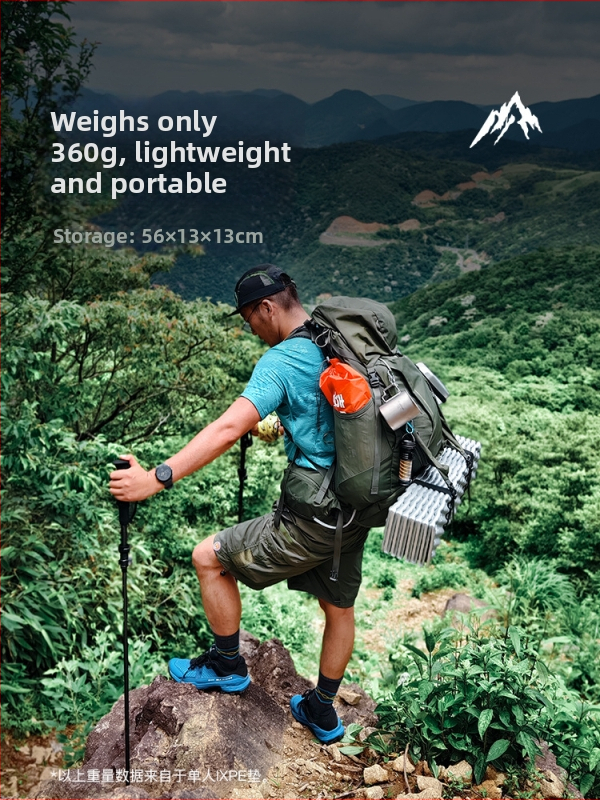Himalayas Ixpe kamping podloga s aluminijskom folijom, otporna na vlagu, protuklizna, težina 360 g ili 780 g, za 2–4 osobe