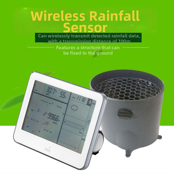 Bezdrôtový senzor vetra – rýchlosť a smer, dažďomer a senzor dažďa, meteorologický monitor, model C6300raincapt, rozsah 9999, kapacita dažďa 9999, hmotnosť 0,3 kg