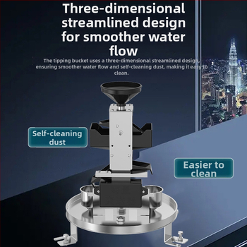 Dažďomerný systém s vyklápacím vedrom pre monitorovanie dažďa (Značka: Anaen; Model: an001; Pôvod: Chongqing; Import: Nie; Spracovanie na zákazku: Nie)