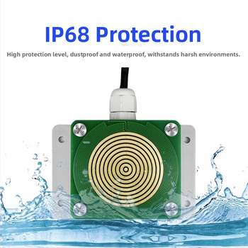 Предавател за дъжд и сняг с RS-485, нормално отворен превключвател, автоматично нагряване, 4G изход, скоба