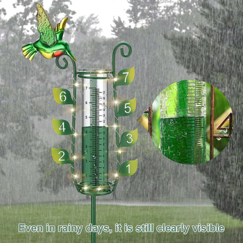 Kültéri esőmérő vasból, dekoratív